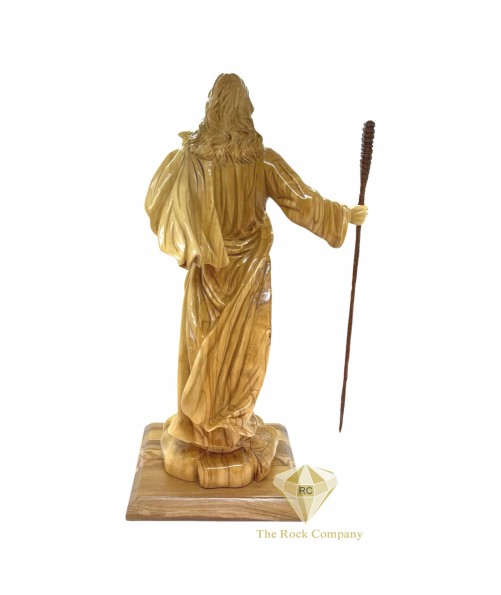 The Good Shepherd Olive Wood Artistic