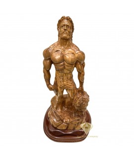 The Samson Olive Wood Hand Carved statue