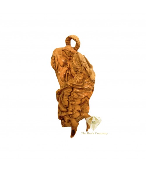 Sleeping Saint Joseph Statue Olive Wood Hand Carved