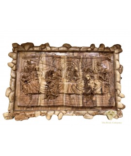 Olive Wood Artistic The Last Supper