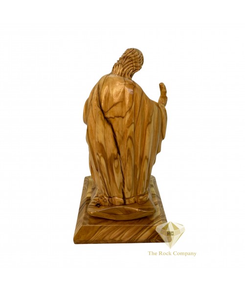 Artistic Holy Family Olive Wood Hand Carved