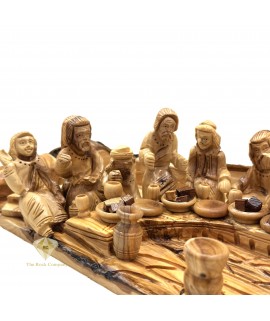 The Last Supper Olive Wood Hand Carved