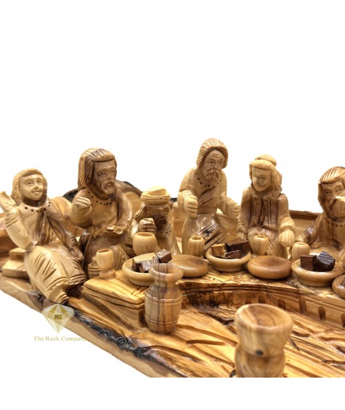 The Last Supper Olive Wood Hand Carved