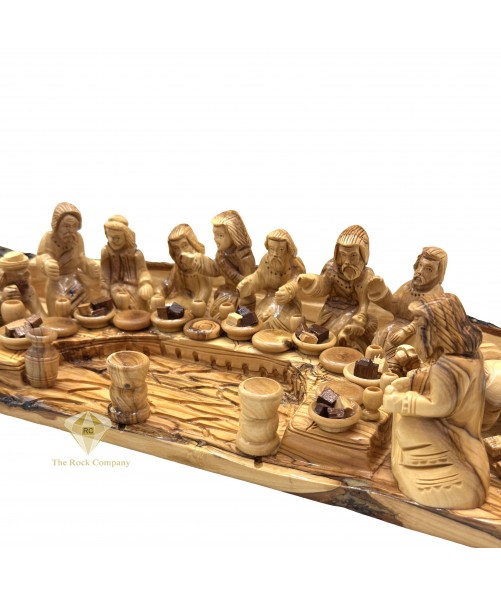 The Last Supper Olive Wood Hand Carved