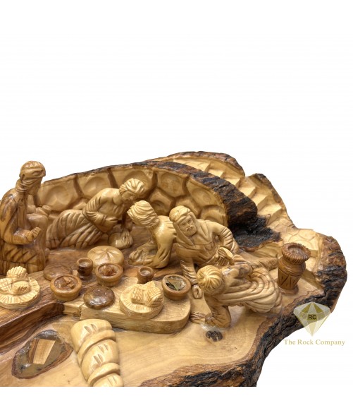 The Last Supper Olive Wood Masterpiece