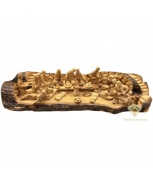 The Last Supper Olive Wood Masterpiece