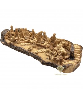 The Last Supper Olive Wood Masterpiece