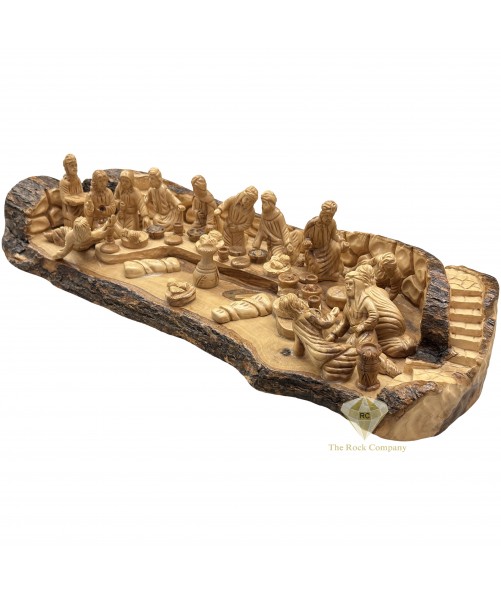 The Last Supper Olive Wood Masterpiece