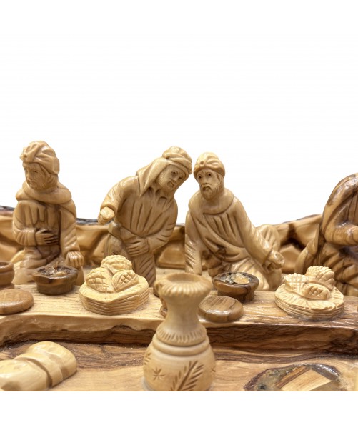 The Last Supper Olive Wood Masterpiece