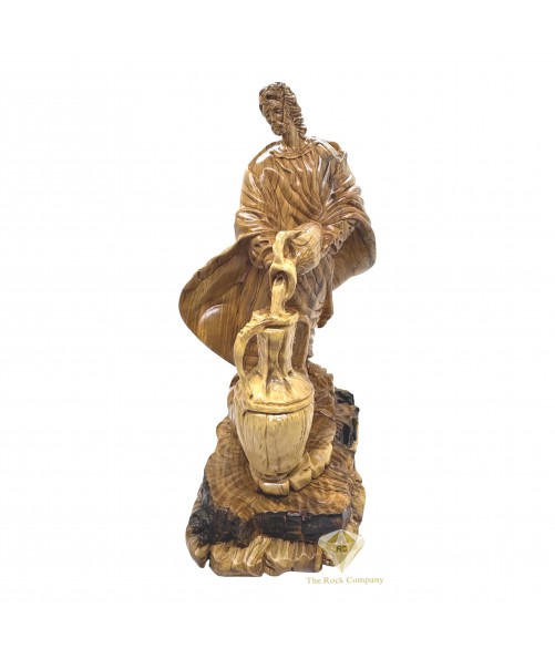 The miracle of Jesus turning water into wine at the Wedding at Cana Olive Wood Hand Carved The miracle of Jesus turning water into wine at the Wedding at Cana Olive Wood Hand Carved