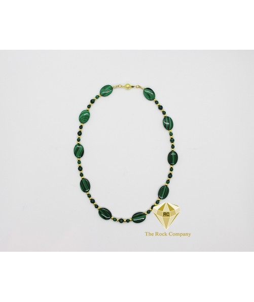 Malachite Oval Necklace