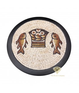 Mosaic Tabgha Handmade Miracle of the Loaves and Fishes 