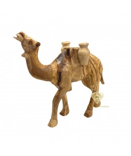 Olive Wood Camel Hand Carved