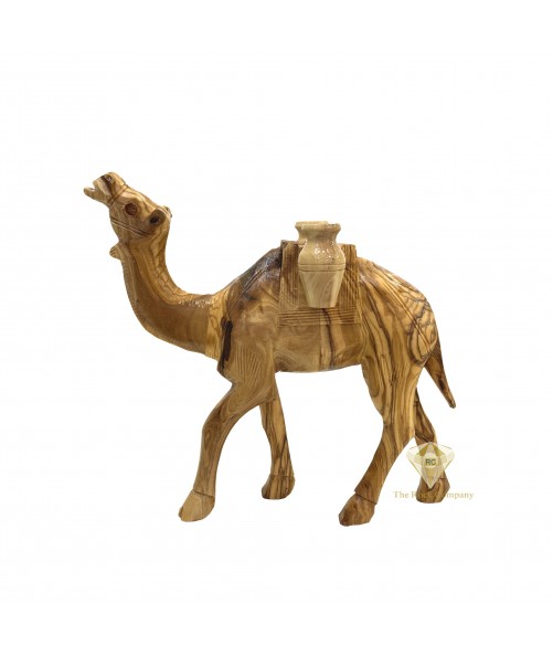 Olive Wood Camel Hand Carved