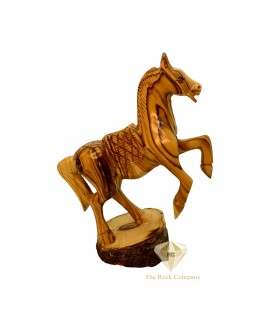 Olive Wood Horse Hand Made