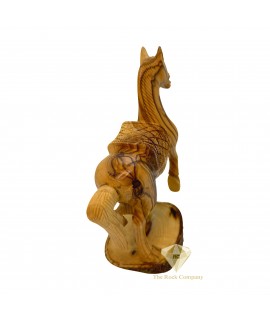 Olive Wood Horse Hand Made