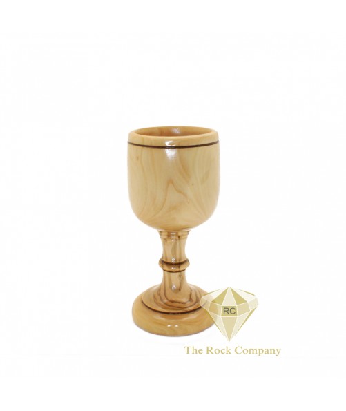 Olive Wood Chalice Small Plain