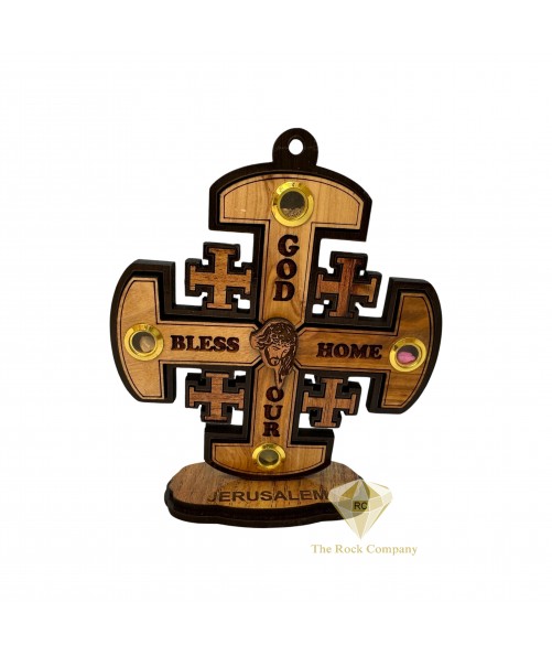 God Bless Our Home Cross 