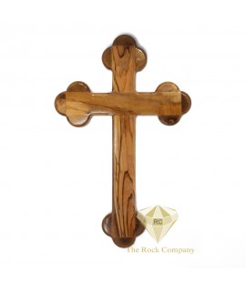 Byzantine Olive Wood Cross