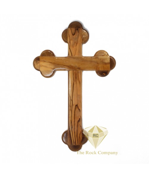 Byzantine Olive Wood Cross