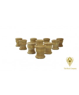 10 pieces Olive wood communion Cup Small Size