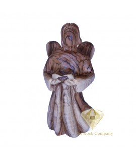 Faceless Olive Wood Angel