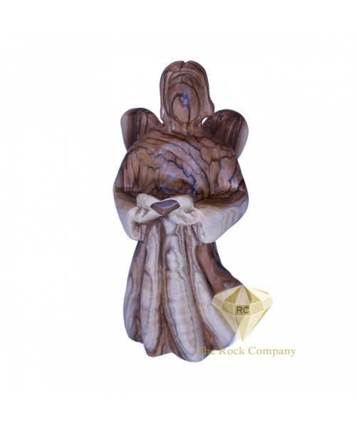 Faceless Olive Wood Angel