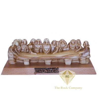 Faceless Olive Wood Last Supper