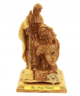 Olive Wood Artistic The Holy Family