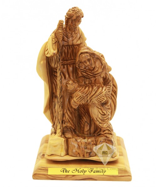 Olive Wood Artistic The Holy Family