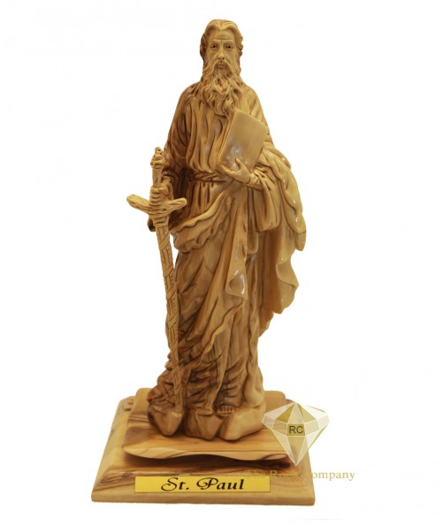 Olive Wood Artistic Saint Paul