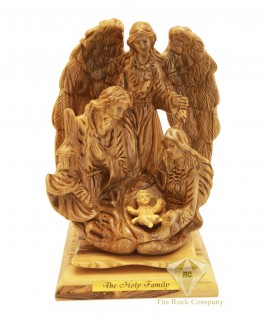 Olive Wood Artistic The Holy Family