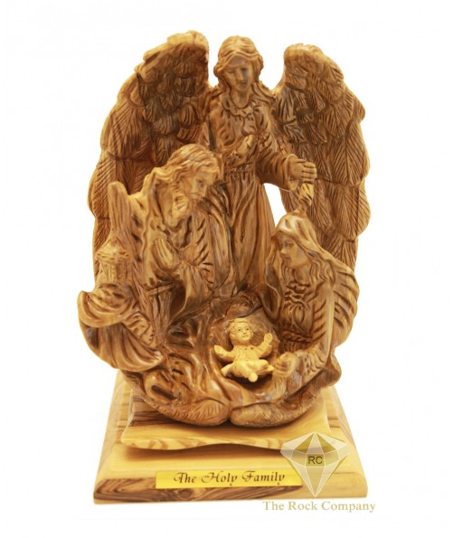 Olive Wood Artistic The Holy Family