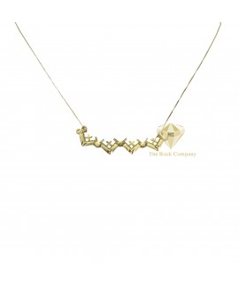 Jerusalem Cross Necklace 14K Gold