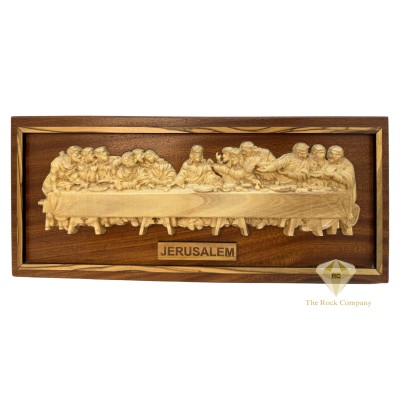 The Last Supper Olive Wood Hand Carved