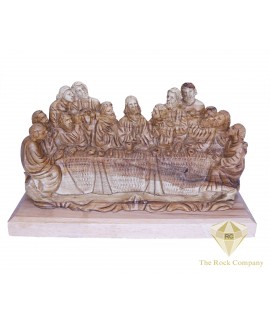 Olive Wood Hand Carved The Last Supper