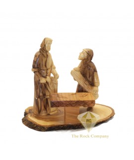 Olive Wood Saint Joseph The Carpenter Carving