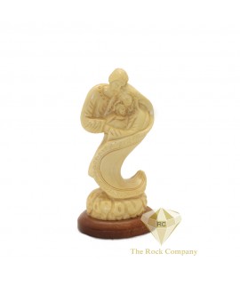 Olive Wood The Holy Family Carving