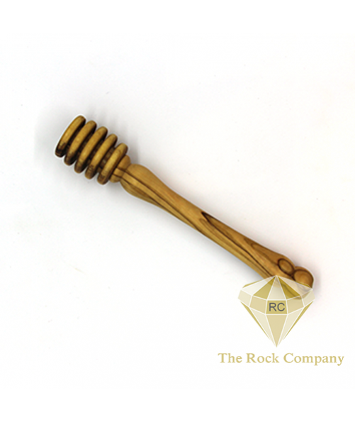 OLIVE WOOD HONEY DIPPER