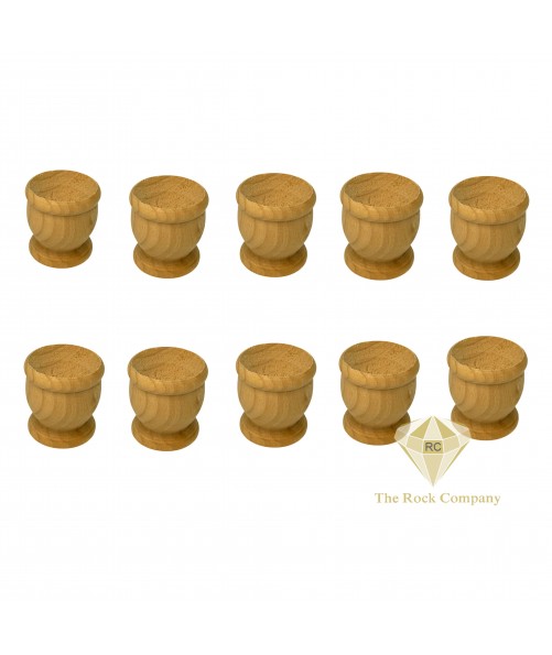10 pieces Olive wood communion Cup Small Size