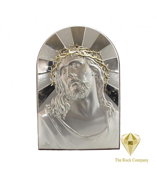 Jesus silver icon