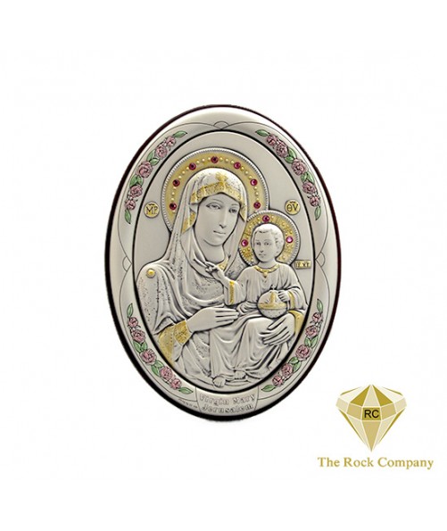 VIRGIN MARY AND BABY JESUS ICON
