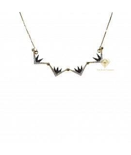 Diamond Star Of Bethlehem 14K Gold Magnet Opening Necklace Diamond Star Of Bethlehem 14K Gold Magnet Opening Necklace