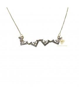 Diamond Jerusalem Cross Magnetic 14K Gold     Diamond Jerusalem Cross Magnetic 14K Gold