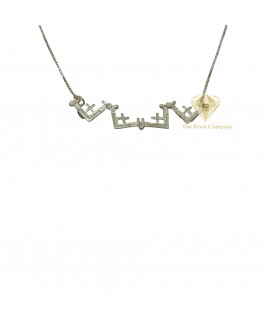 Jerusalem Cross Necklace Sterling Silver, Convertible Pendant from the Holy Land