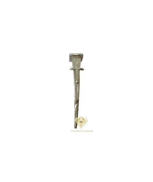 Silver Nail Cross Sterling Silver