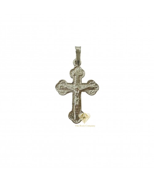 Sterling Silver Crucifix Cross, Jesus on the Cross 