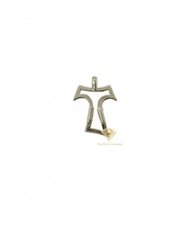 Sterling Silver Tau Cross Pendant