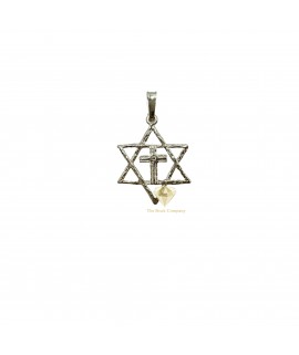 Sterling Silver Star Of David Pendant
