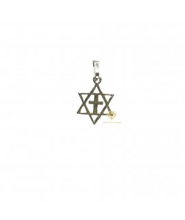 Sterling Silver Star Of David Pendant